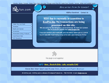 Tablet Screenshot of h2ofun.com